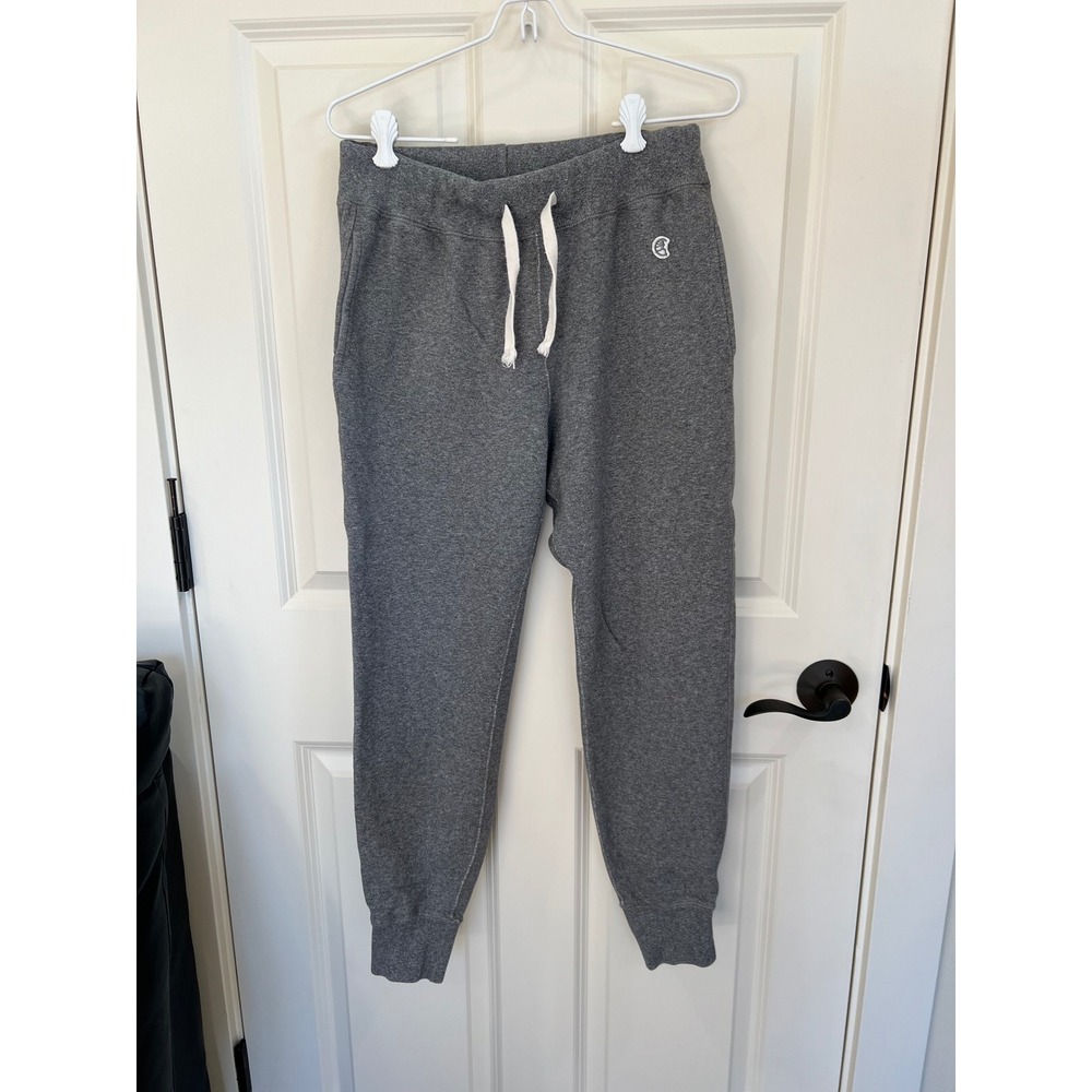 Champion x Todd Snyder Men's Cotton Terry Jogger Sweatpants Gray Size Small
